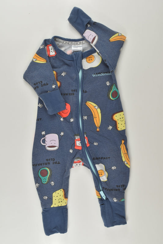 Bonds Size 0000 'The Breakfast Club' Wondersuit