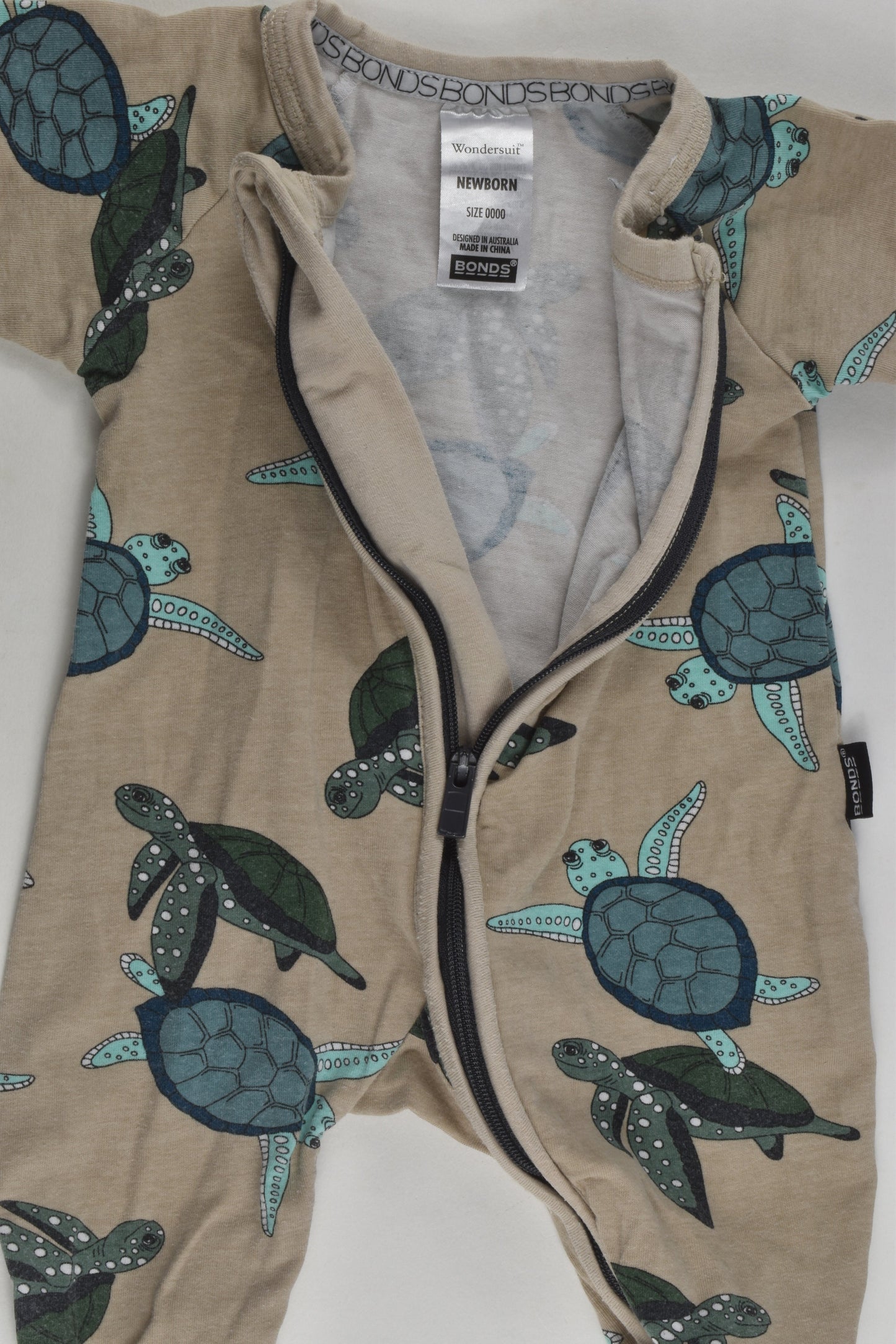 Bonds Size 0000 Wondersuit Sea Turtle Wondersuit