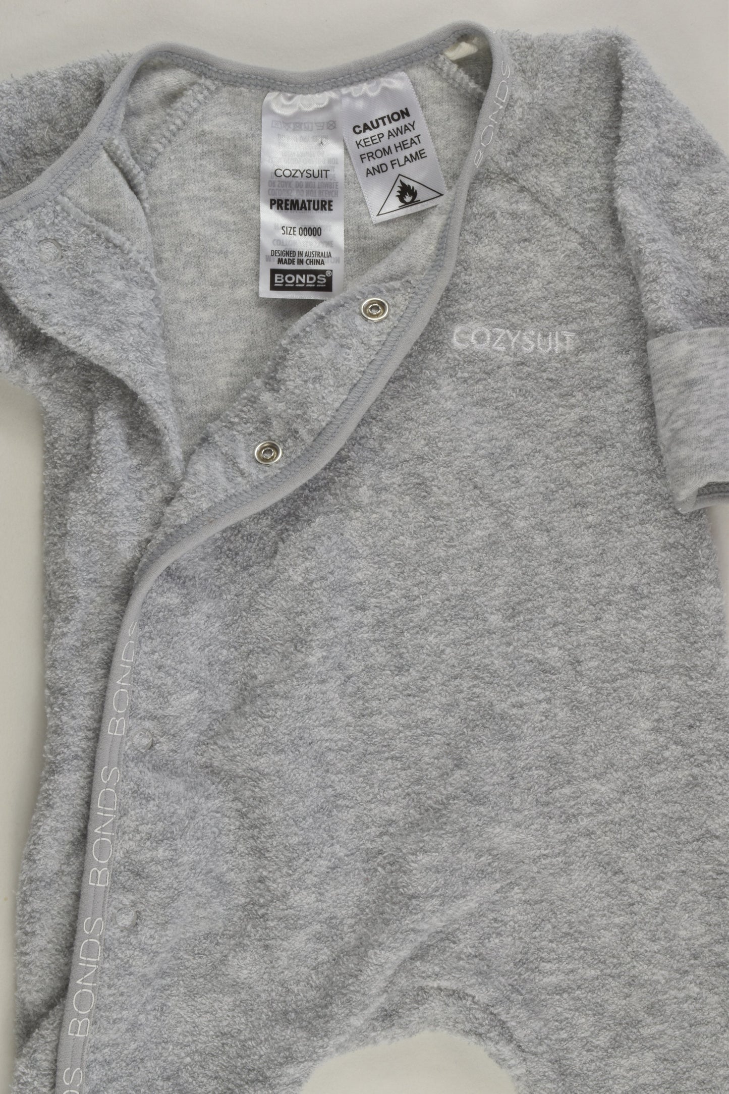 Bonds Size 00000 (Premature) Cozysuit