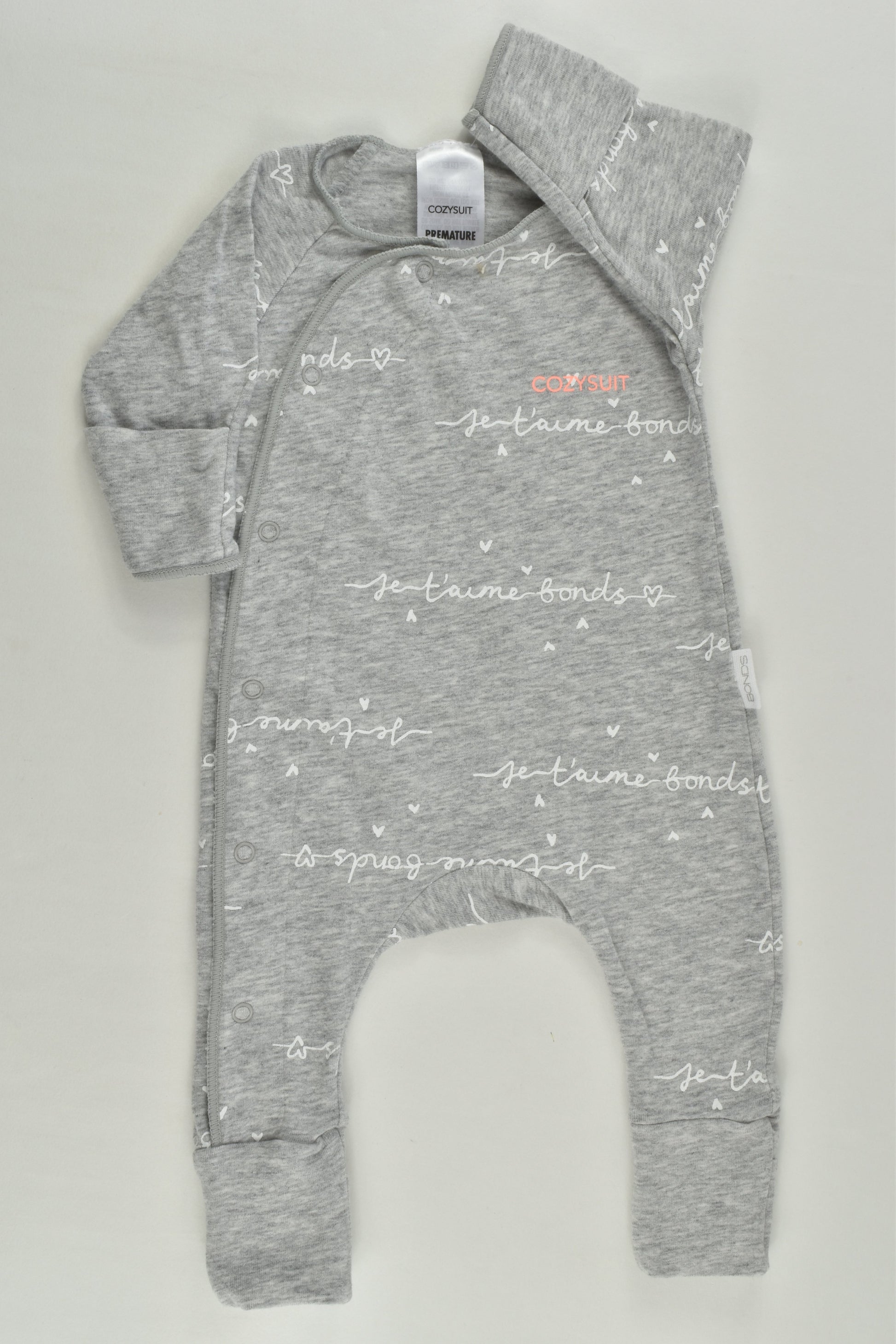 Bonds Size 00000 (Premature) Cozysuit