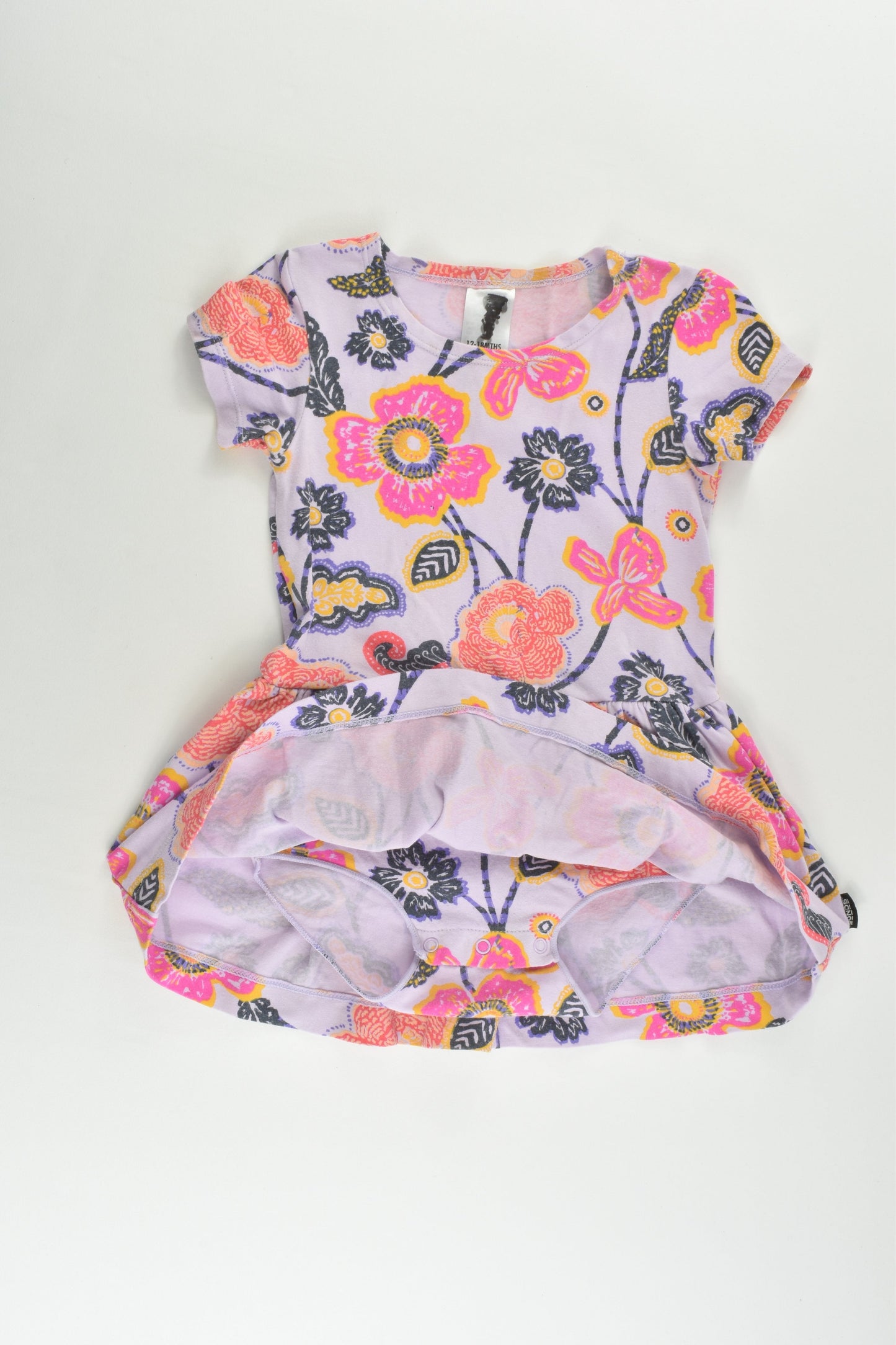 Bonds Size 1 (12-18 months) Floral Balletsuit