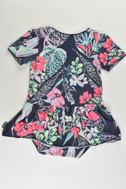 Bonds Size 1 (12-18 months) Floral Balletsuit