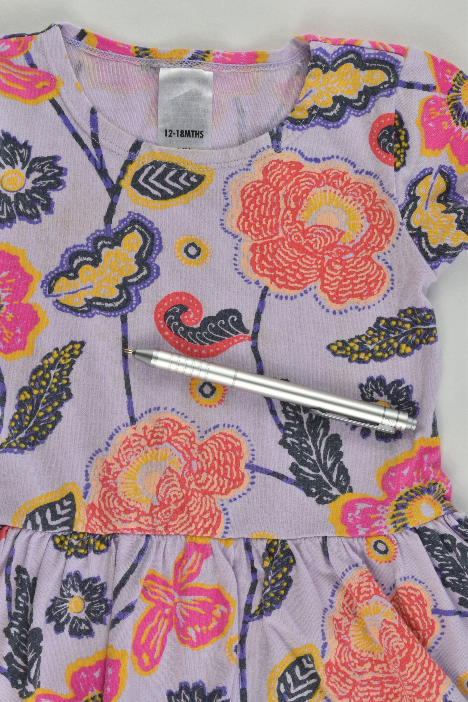 Bonds Size 1 (12-18 months) Floral Balletsuit