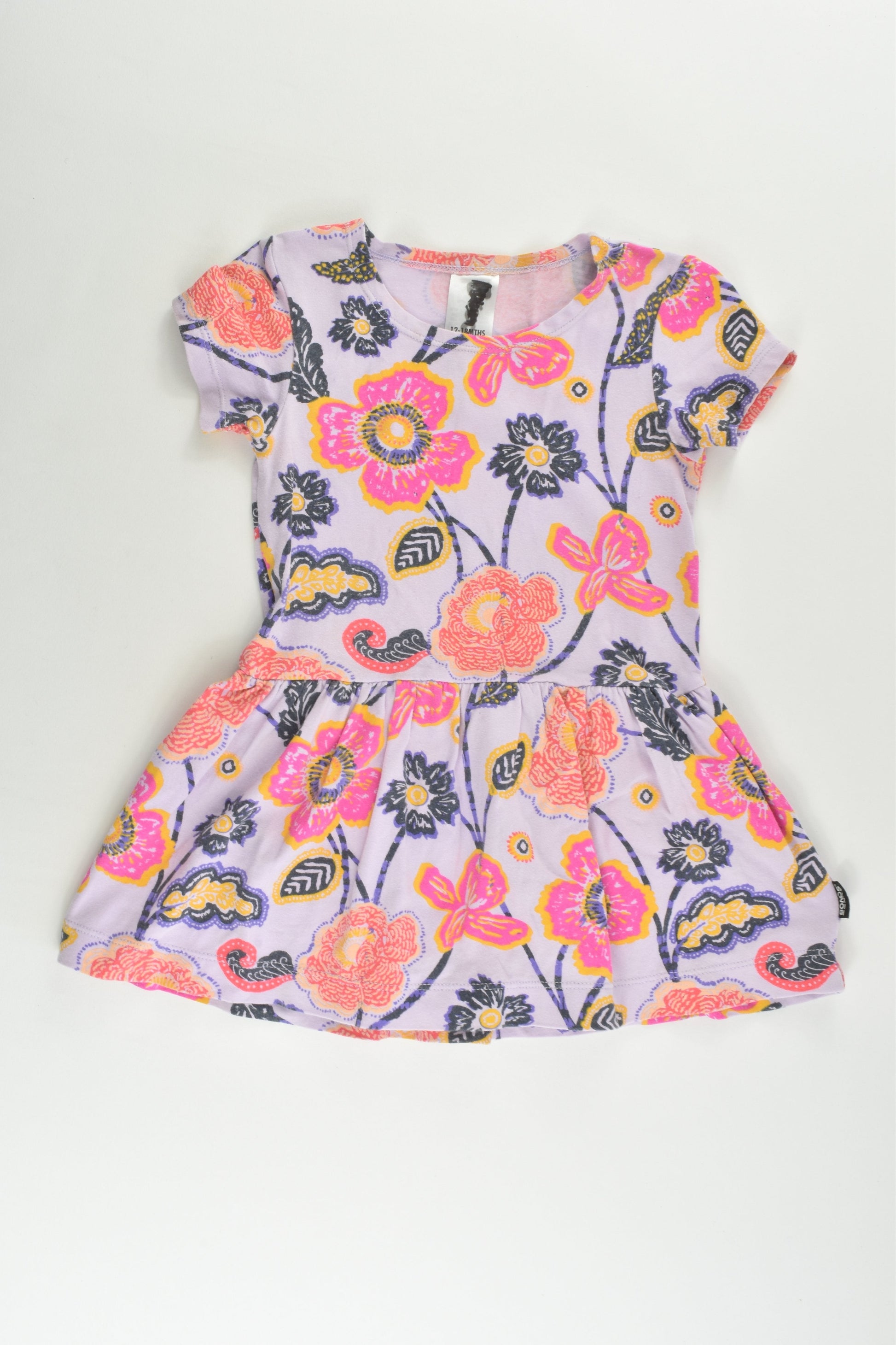 Bonds Size 1 (12-18 months) Floral Balletsuit