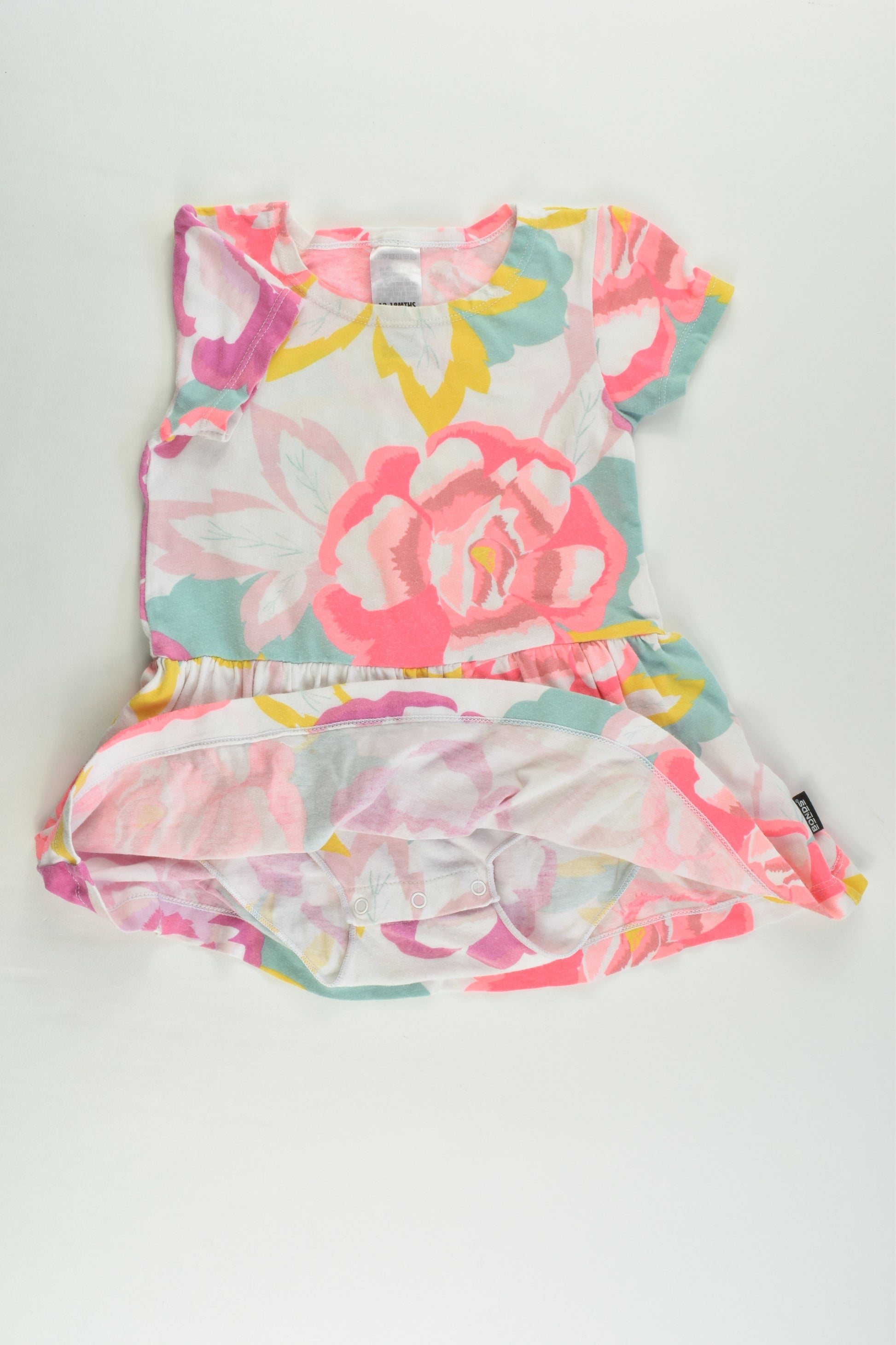 Bonds Size 1 (12-18 moths) Floral Balletsuit