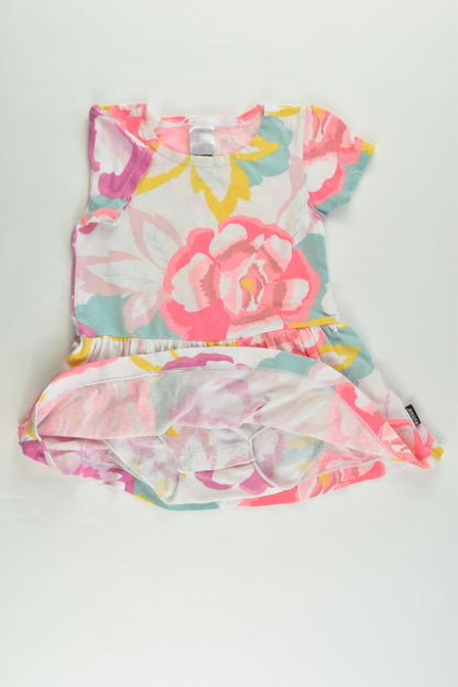 Bonds Size 1 (12-18 moths) Floral Balletsuit