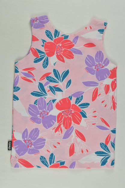 Bonds Size 1 Floral Chesty Tank Top