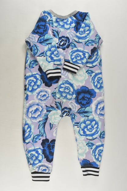 Bonds Size 1 Floral Lightly Padded Wondersuit