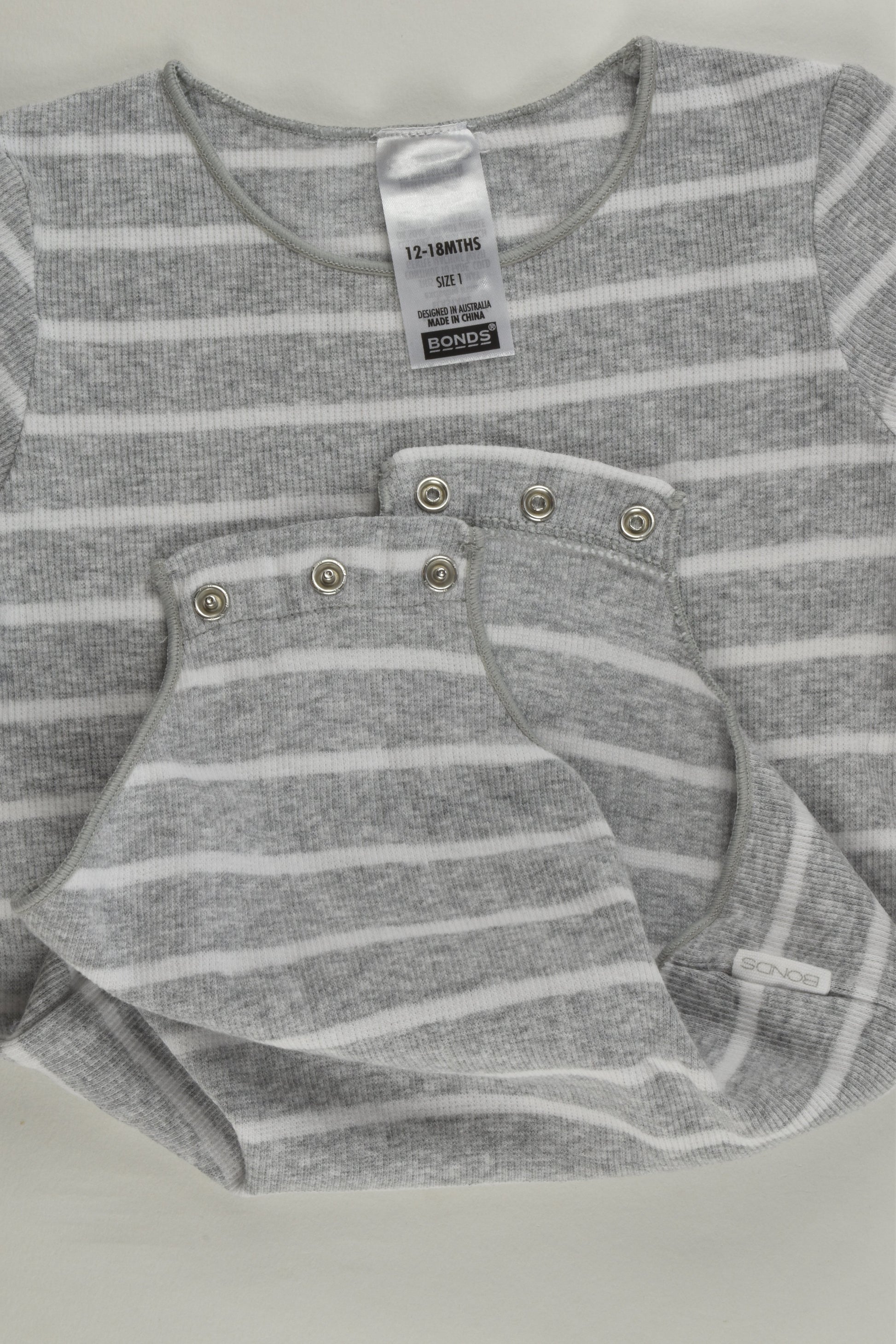 Bonds Size 1 Ribbed Bodysuit