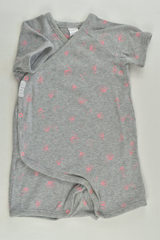 Bonds Size 1 Shells Short Wrap Romper