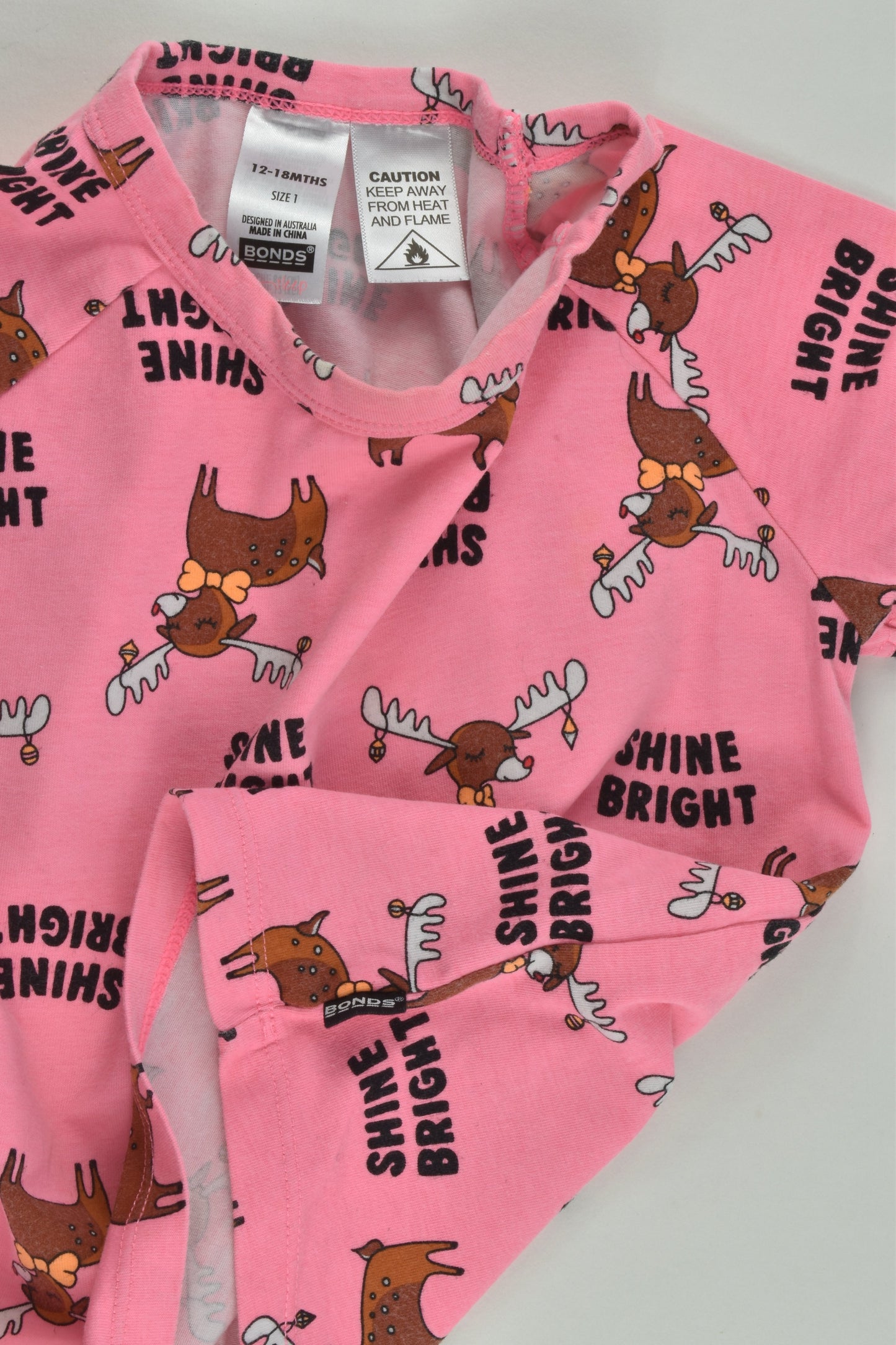 Bonds Size 1 'Shine Bright' T-shirt