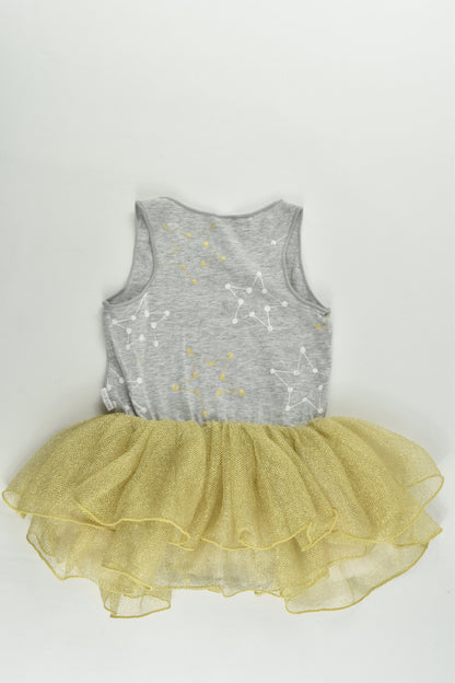 Bonds Size 1 Stars Tutu Dress with Bodysuit Underneath