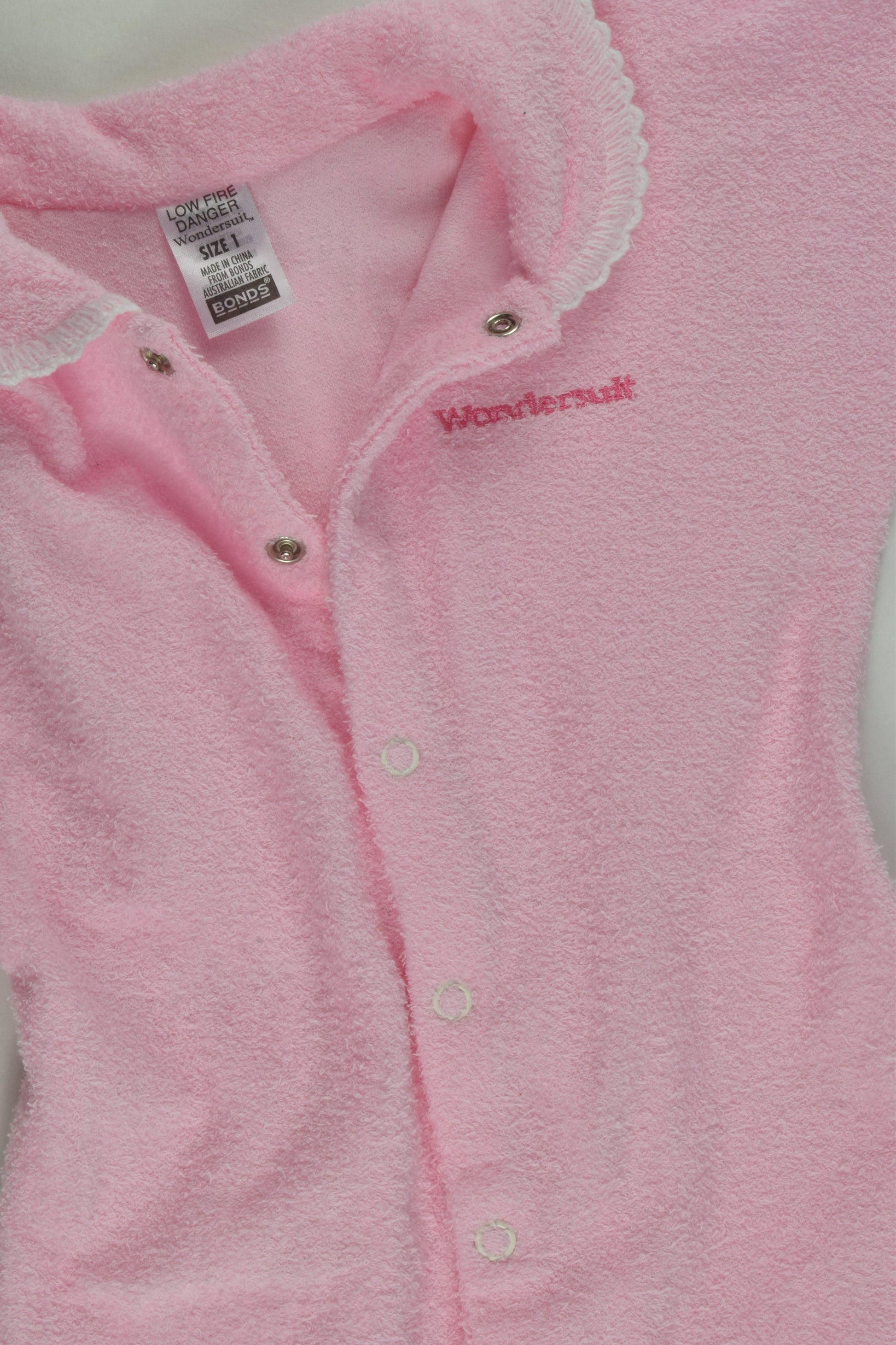 Bonds Size 1 Terry Wondersuit