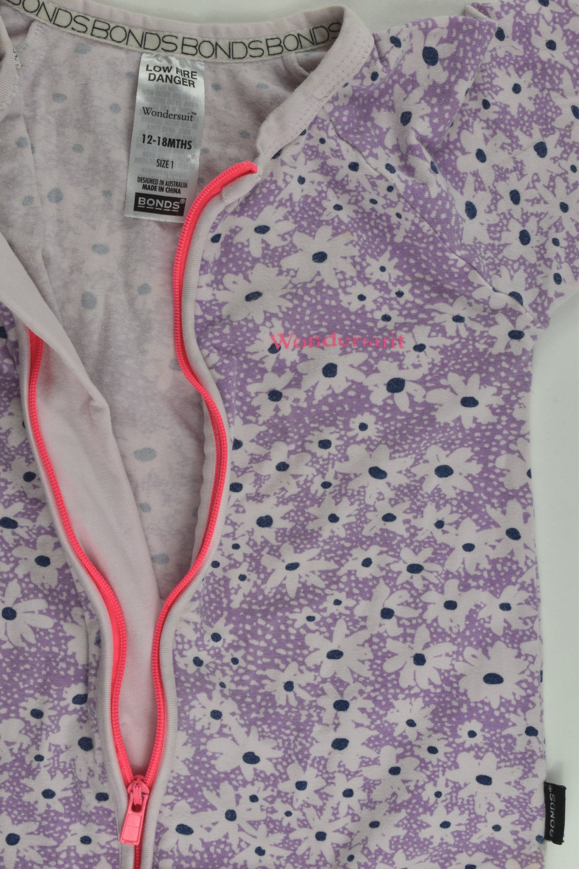 Bonds Size 1 Wondersuit