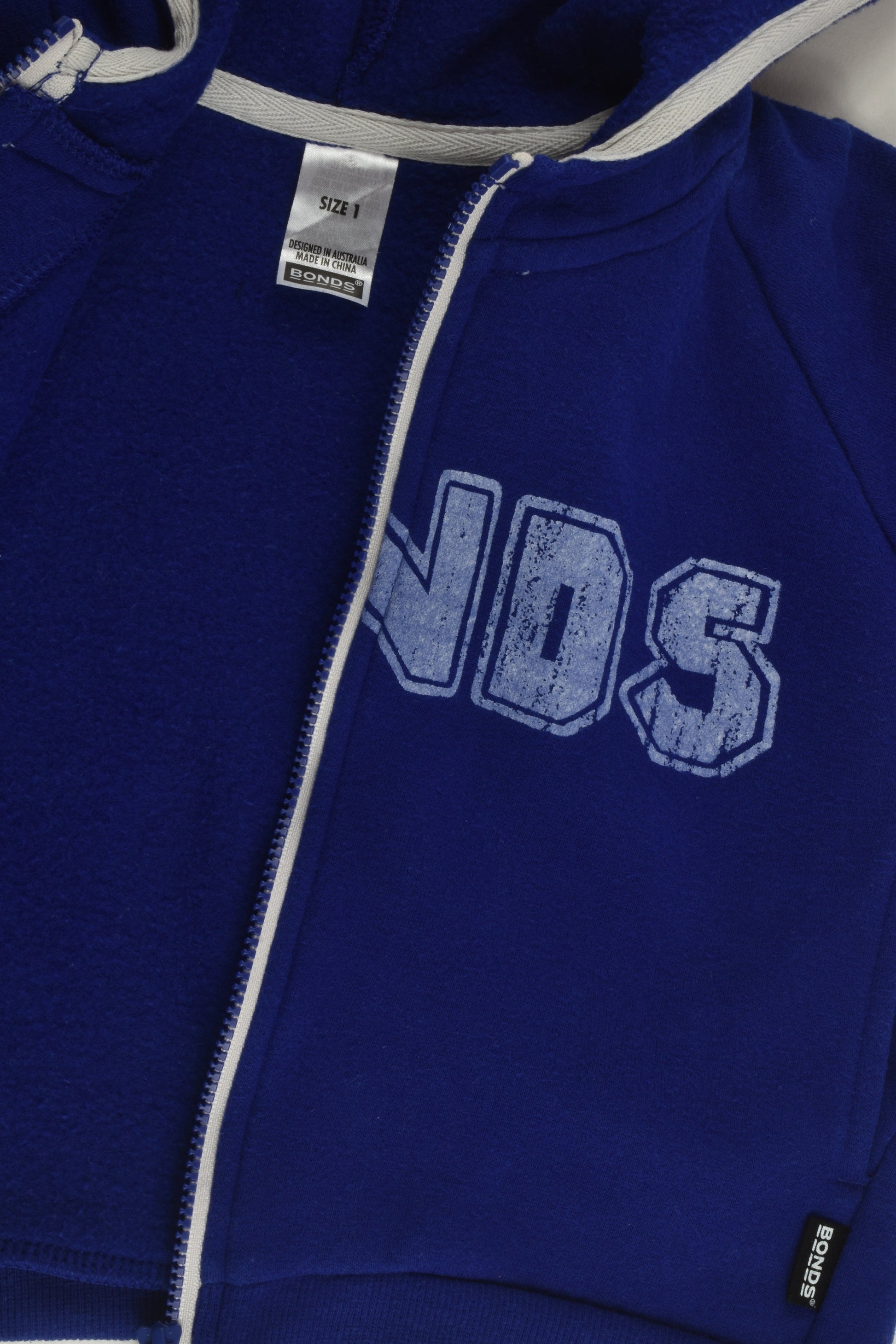 Bonds Size 1 Zip Jumper