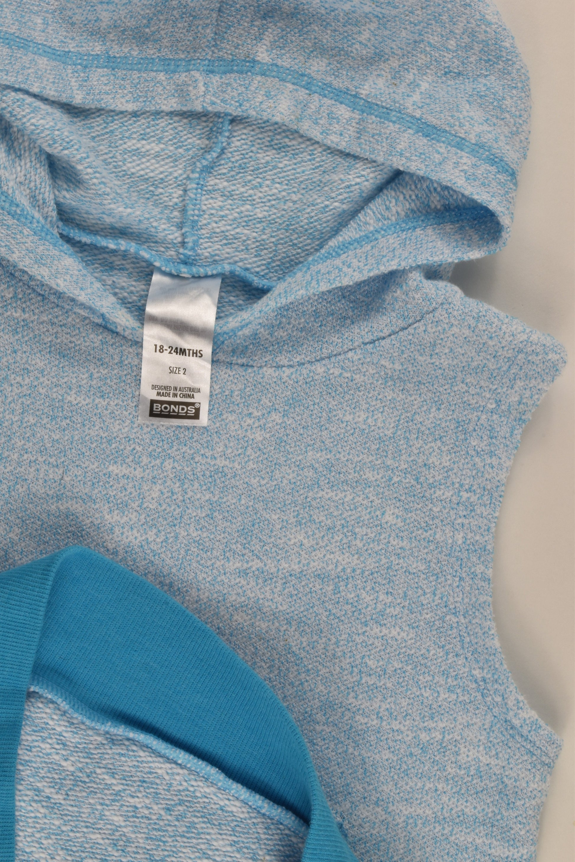 Bonds Size 2 (18-24 months) Hooded Vest