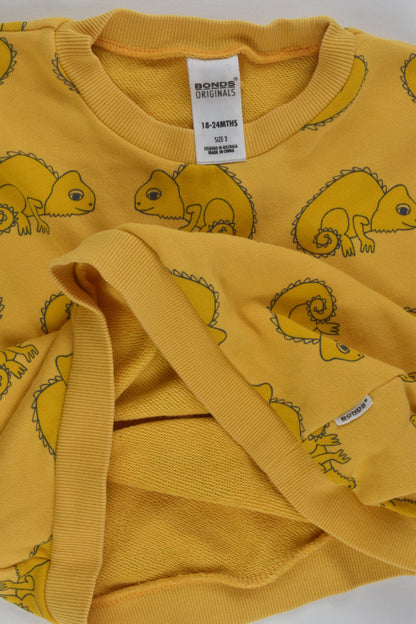 Bonds Size 2 Chameleon Sweater T-shirt