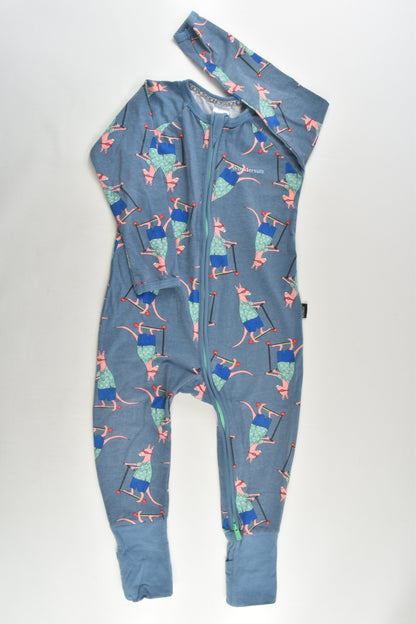Bonds Size 2 Scootering Kangaroo Wondersuit