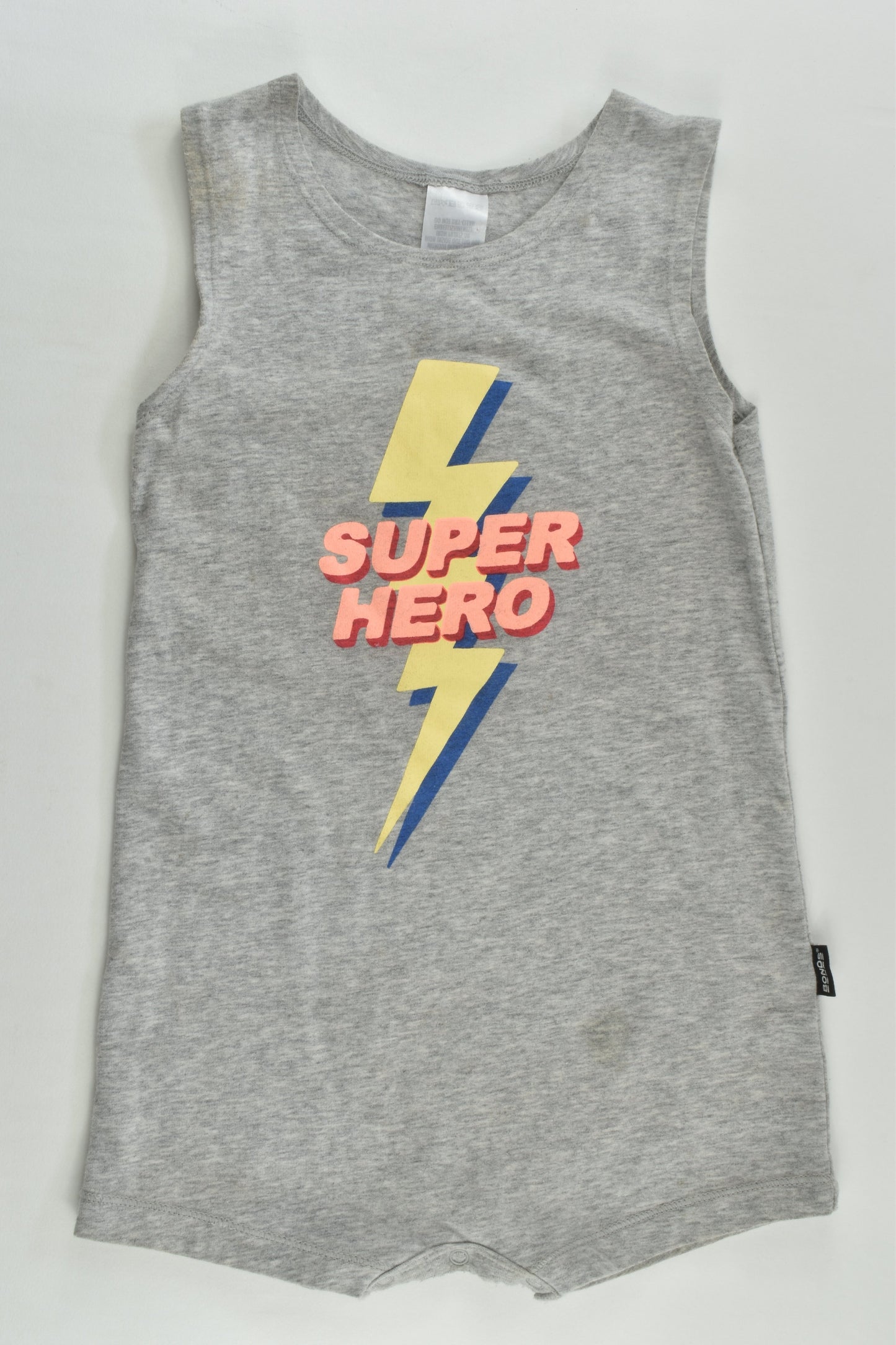 Bonds Size 2 'Superhero' Short Romper