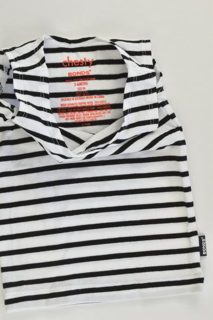 Bonds Size 3-6 months (00) Striped Chesty Tank Top