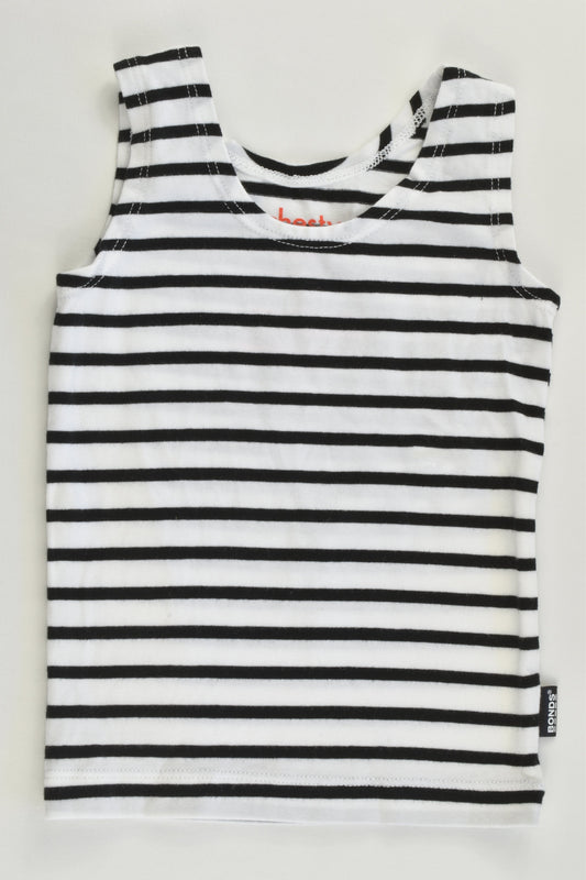 Bonds Size 3-6 months (00) Striped Chesty Tank Top