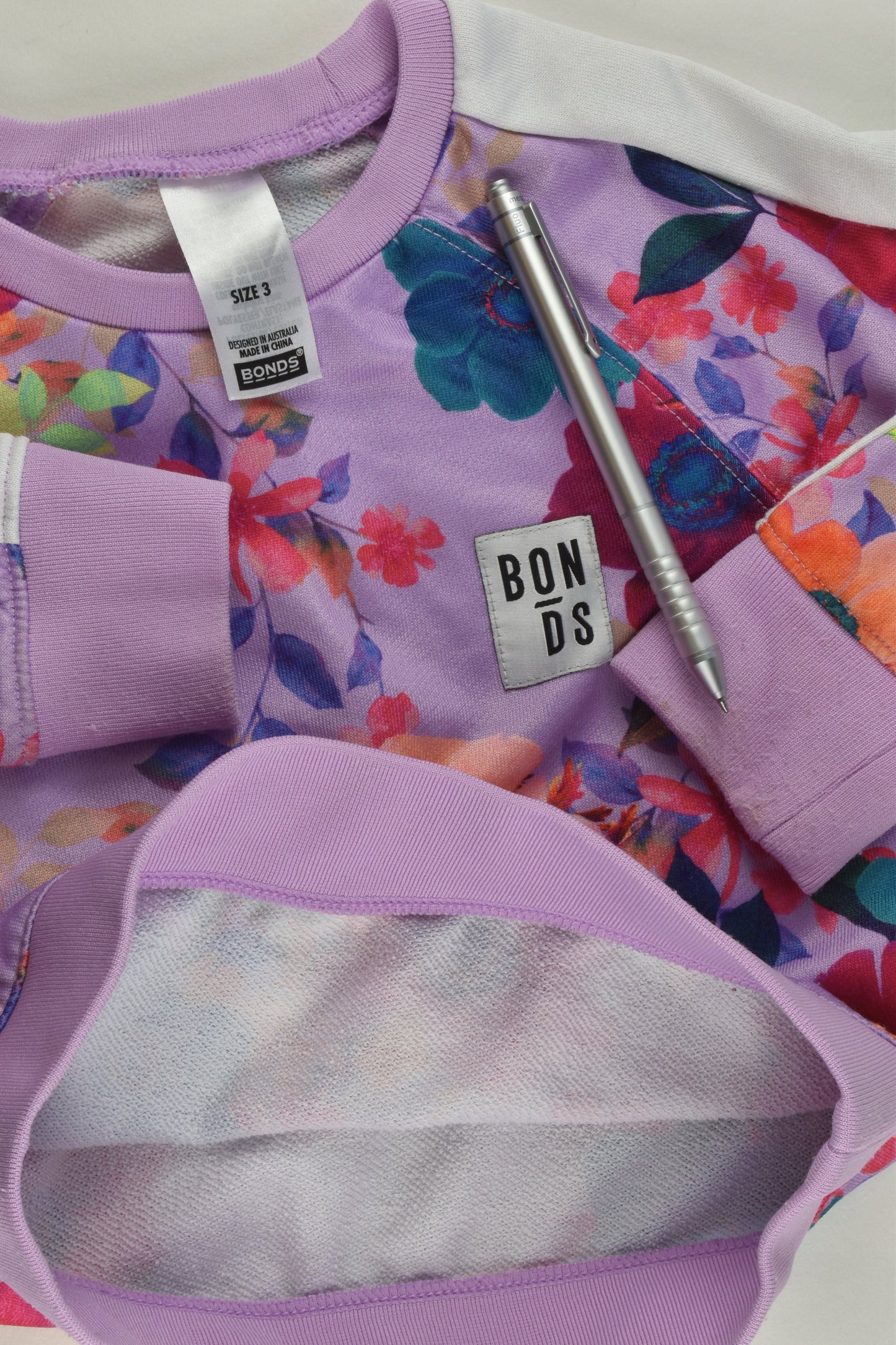 Bonds Size 3 Floral Sweater