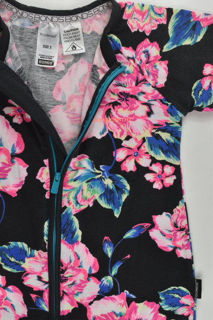 Bonds Size 3 Floral Wondersuit