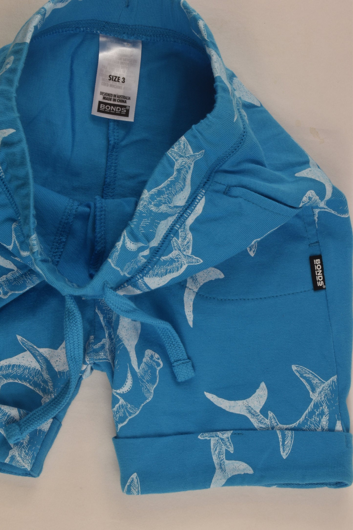 Bonds Size 3 Shark Shorts