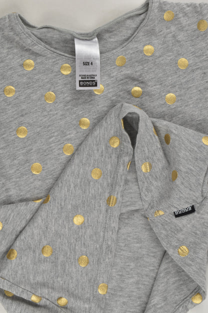 Bonds Size 4 Golden Polka Dots T-shirt