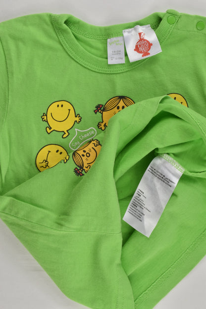 Bossini Baby Size 2 (18-24 months) Mr. Men and Little Miss T-shirt