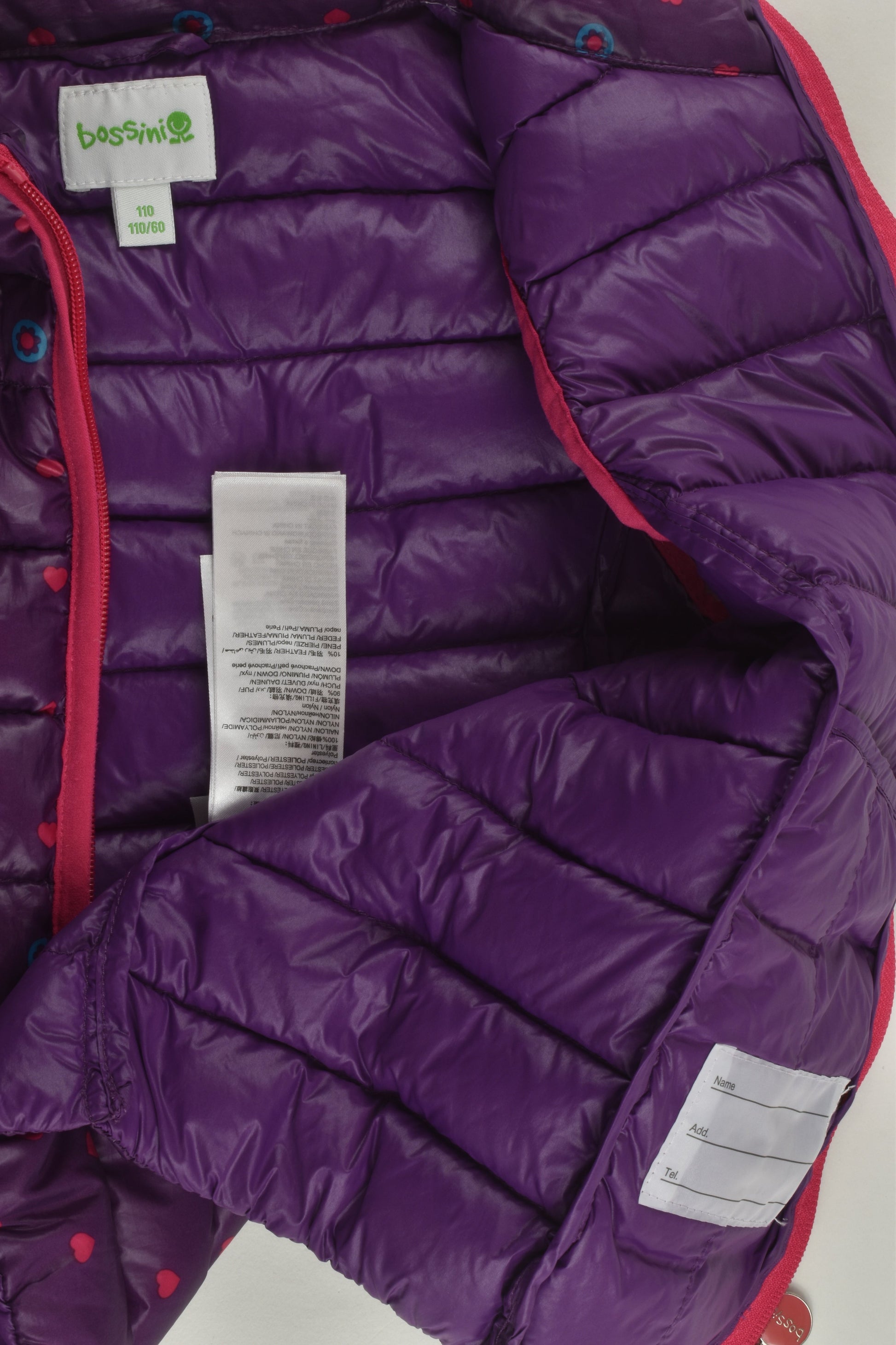 Bossini Size 5 (110 cm) Puffer Vest
