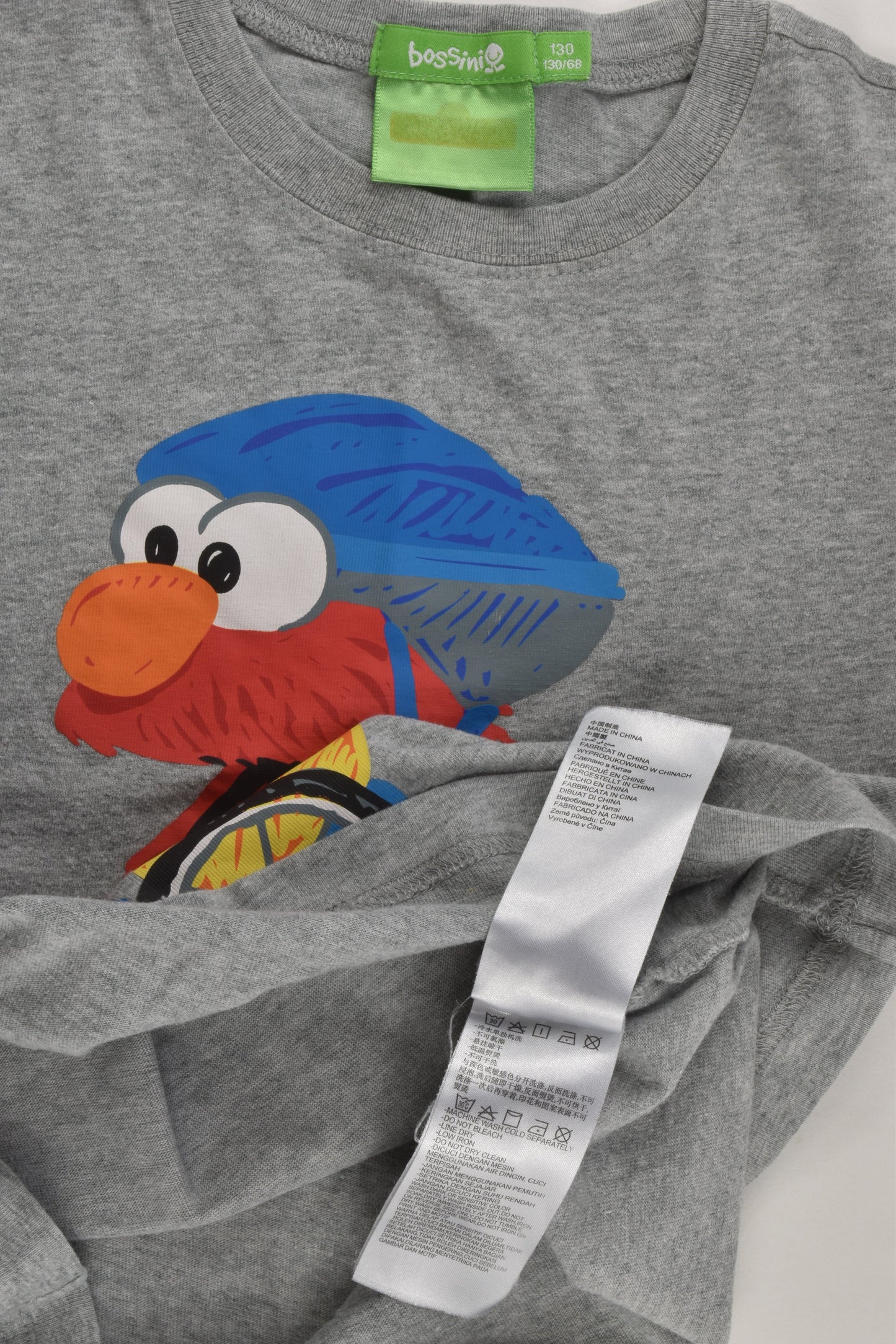 Bossini Size 8-9 (130 cm) Elmo T-shirt