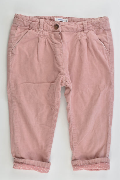 Bout'Chou (France) Size 1 (18 months, 81 cm) Lined Soft Cord Pants