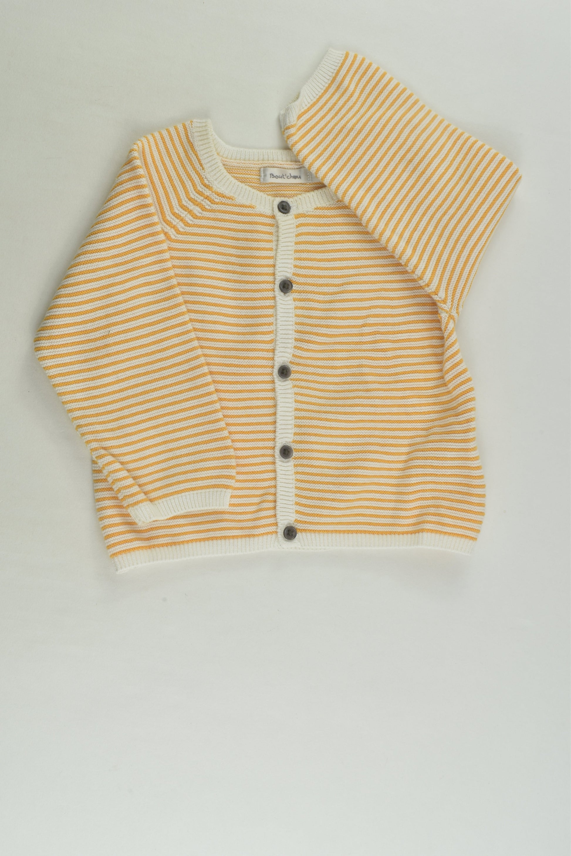 Bout'Chou Size 0 (9 months) Knit Cardigan