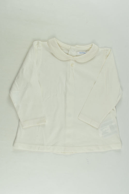 Bout'Chou Size 1 (18 months) Collared Top