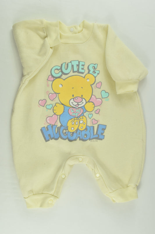 Brand Unknown Size 000 (3 months) Vintage Playsuit