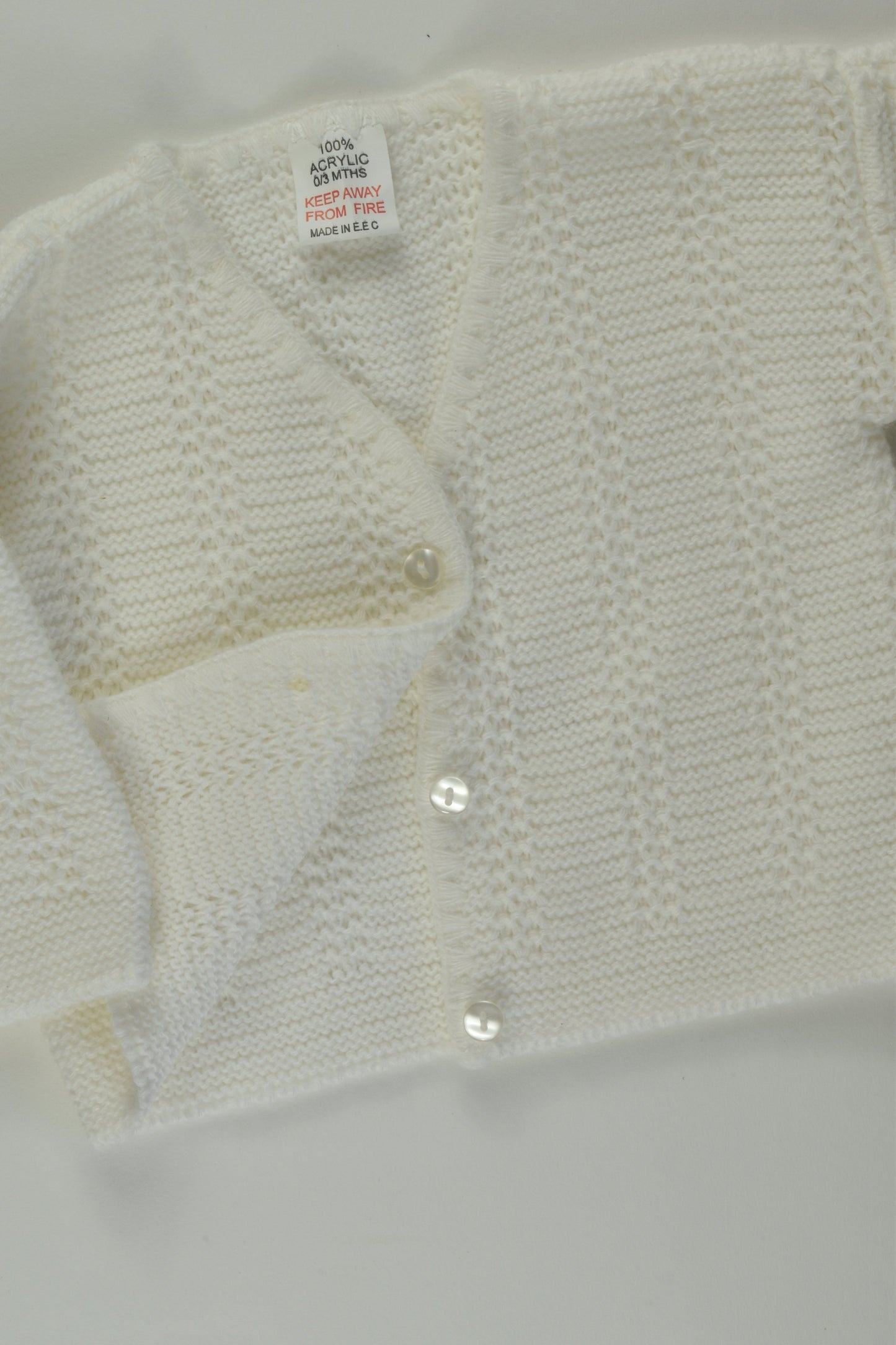 Brand Unknown Size 000 Knit Cardigan