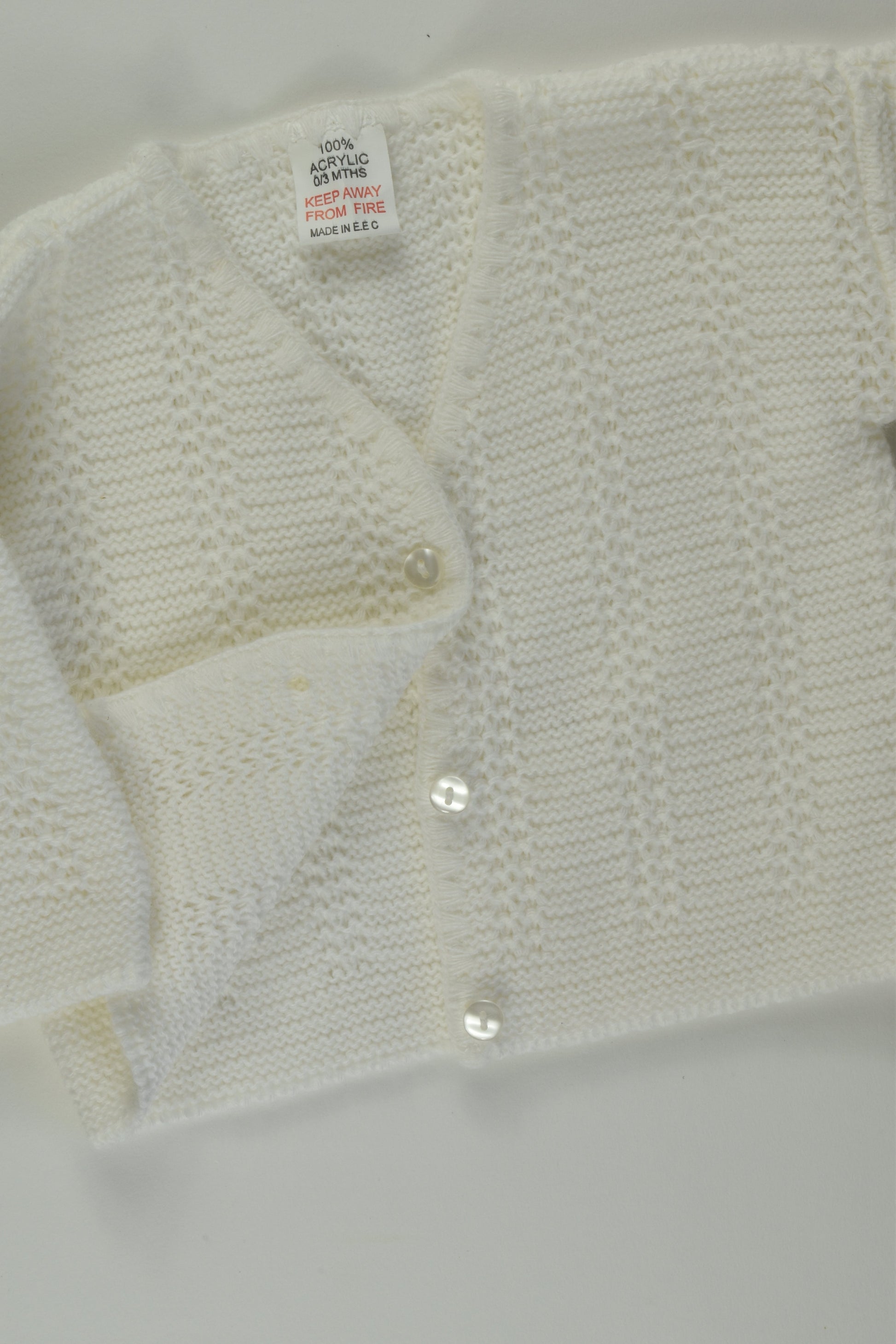 Brand Unknown Size 000 Knit Cardigan