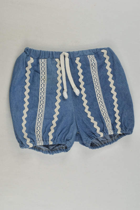 Brand Unknown Size 1 Denim Shorts