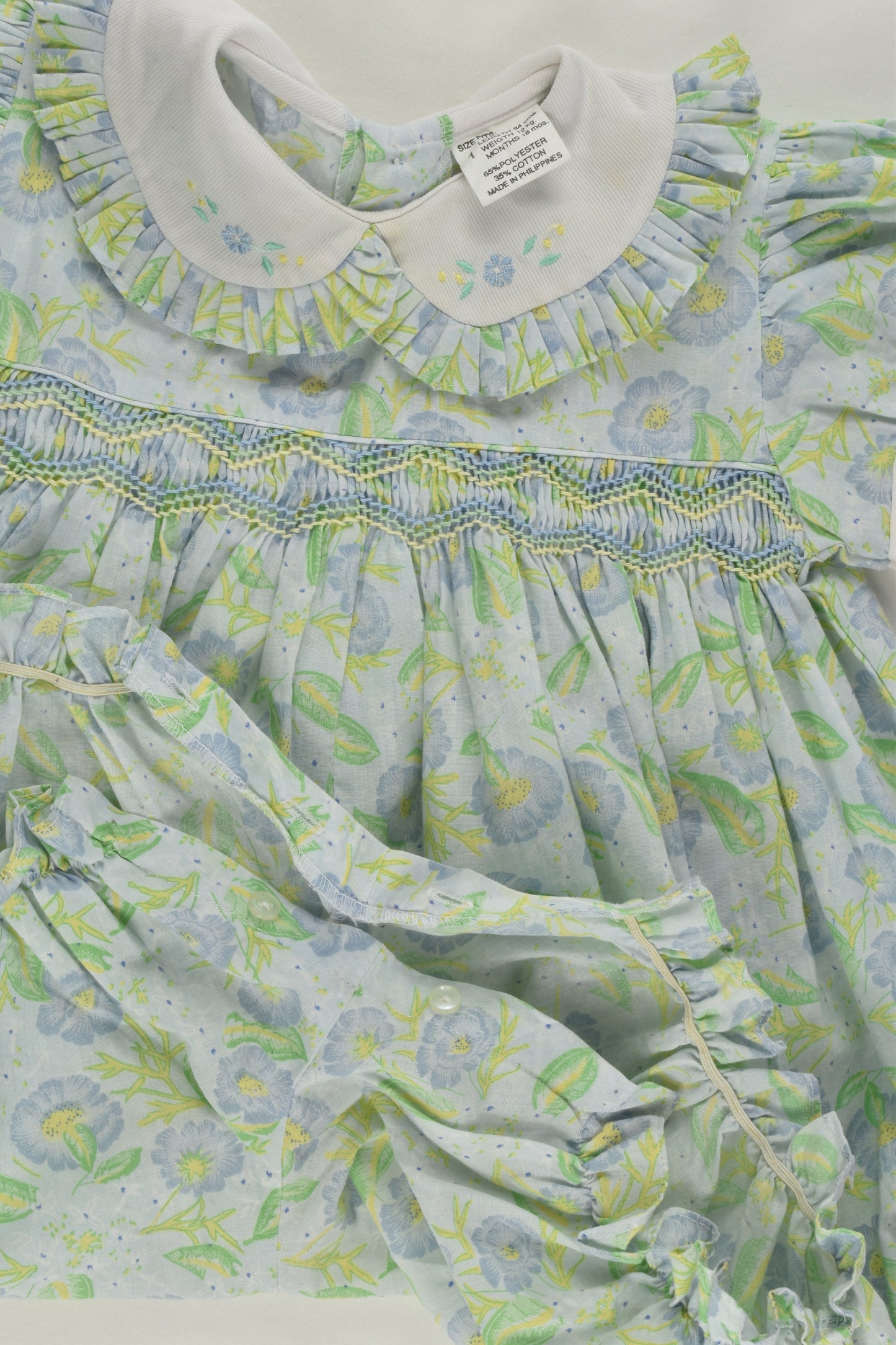 Brand Unknown Size 1 Smocked Romper