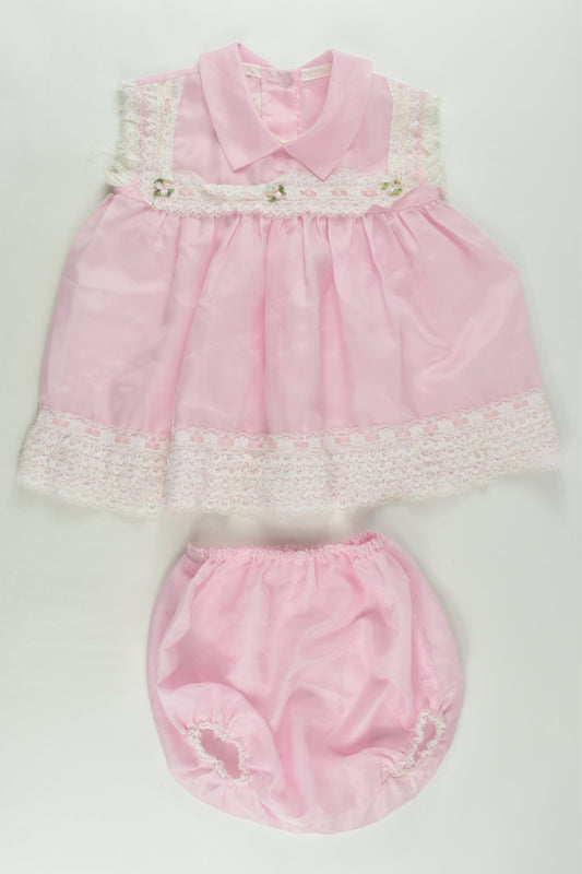 Brand Unknown Size 1 Vintage Dress and Bloomers