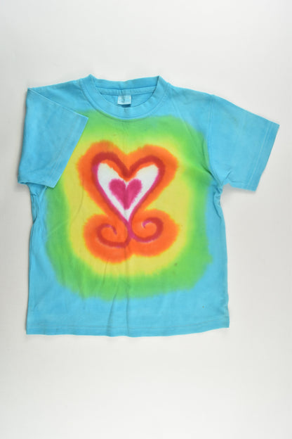 Brand Unknown Size 10 Tie-Dye Love Heart T-shirt