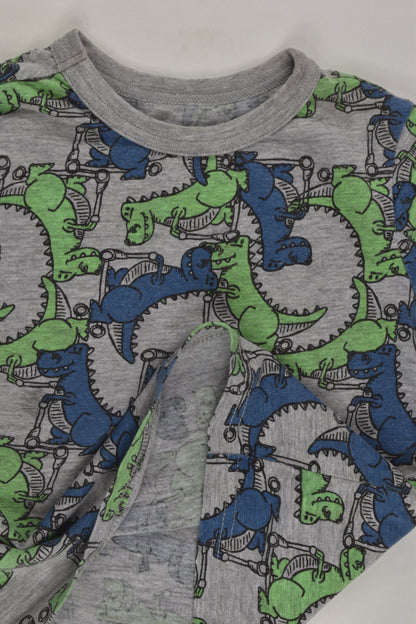 Brand Unknown Size 2-3 Scootering Dinosaur T-shirt