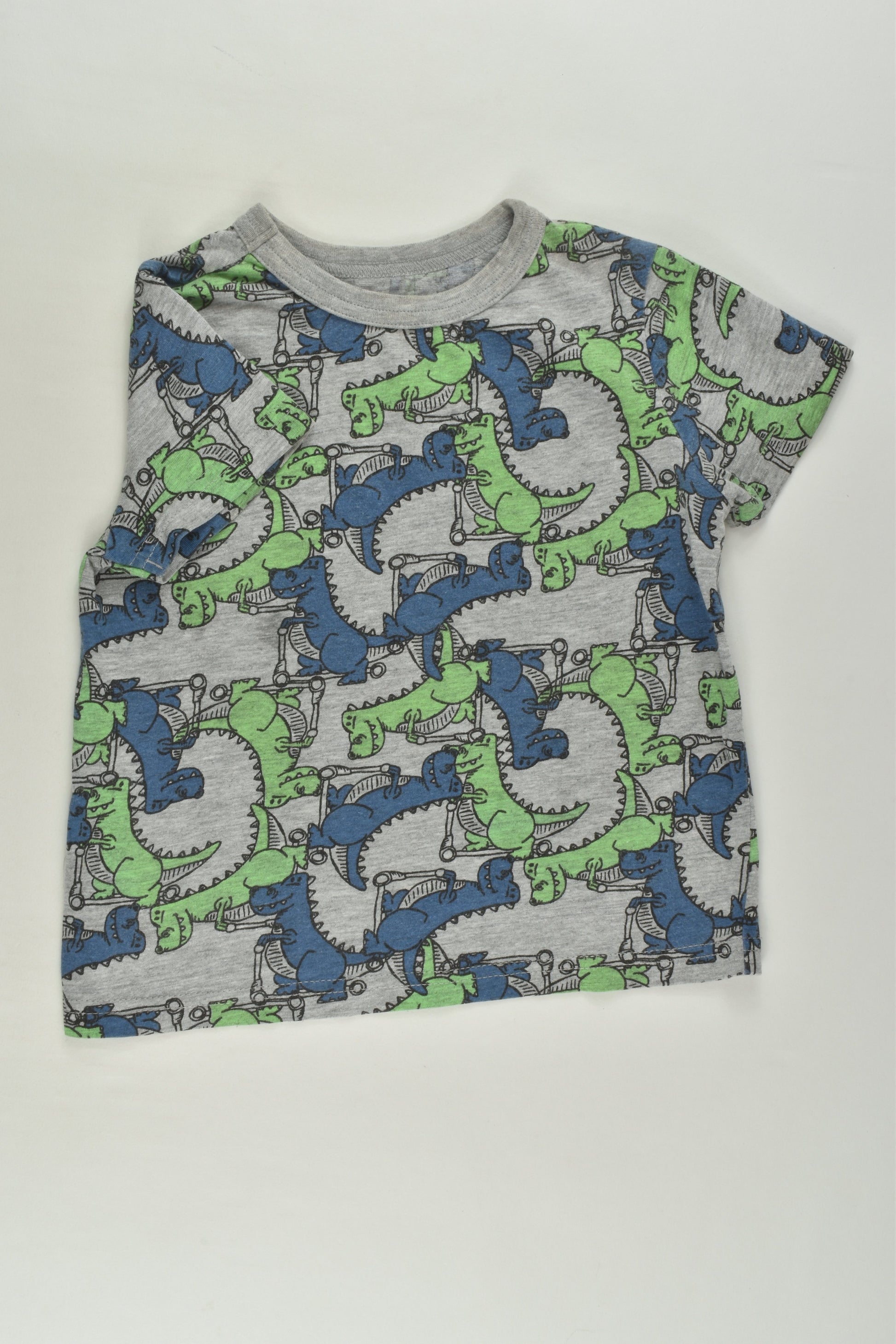 Brand Unknown Size 2-3 Scootering Dinosaur T-shirt