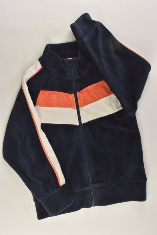 Brand Unknown Size 2-3 Velour Zip Jumper