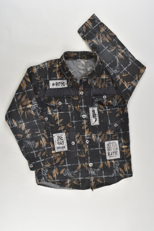 Brand Unknown Size 3-4 'Ghettoblaster' Shirt