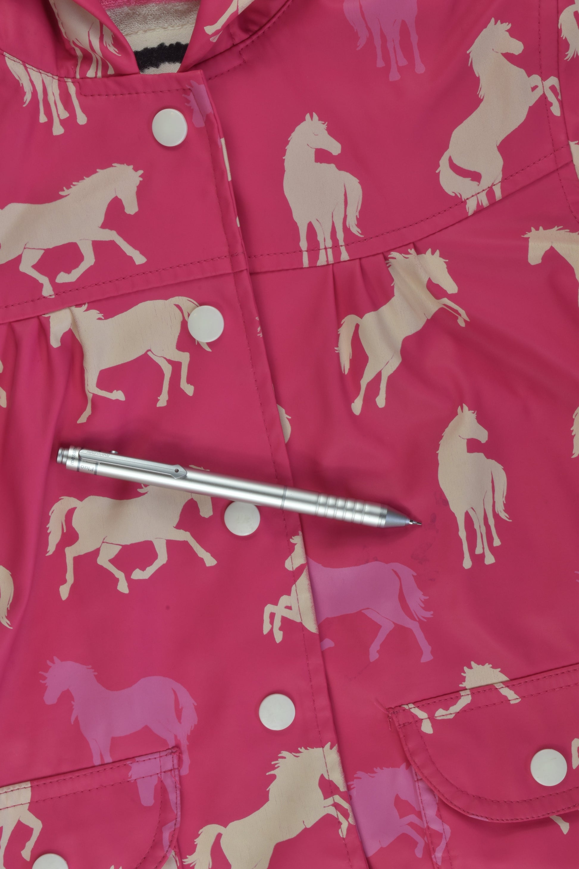 Brand Unknown Size 3 Horse Rain Jacket