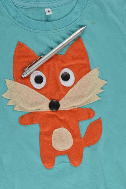 Brand Unknown Size 4 Fox T-shirt