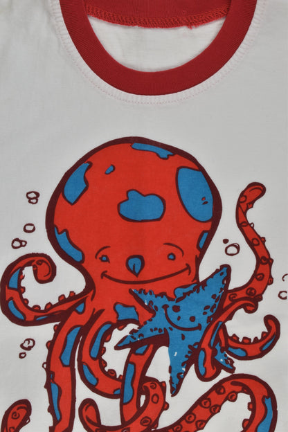 Brand Unknown Size 5-6 Octopus and Starfish T-shirt