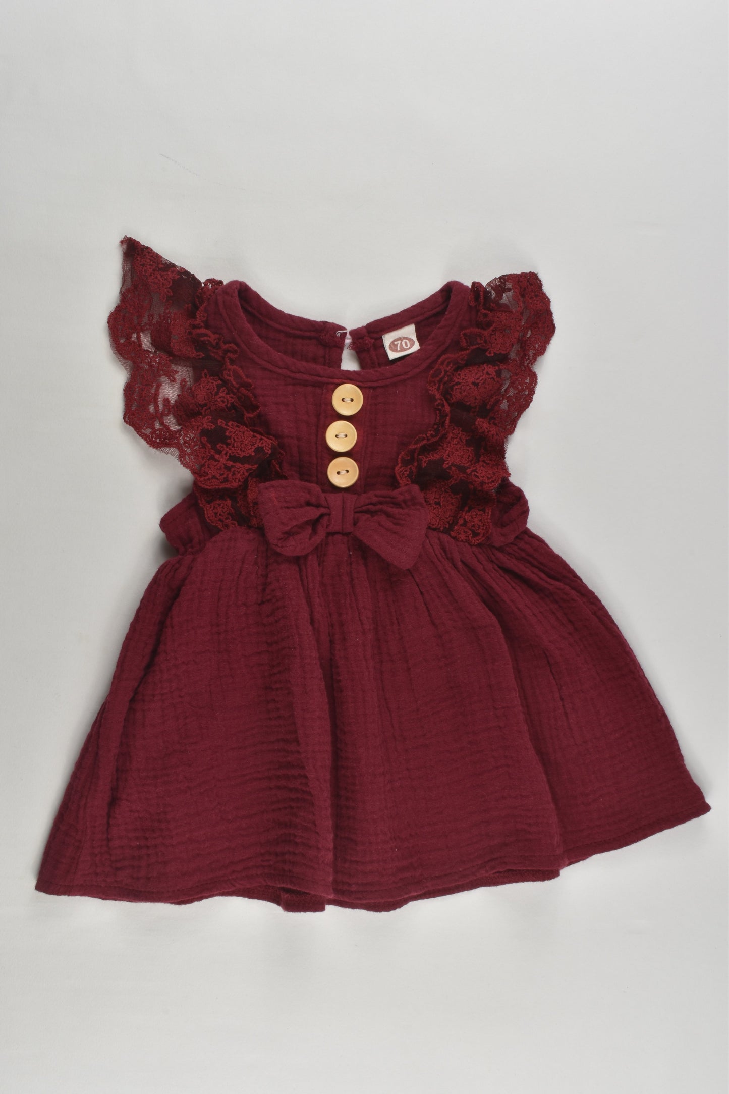 Brand Unknown Size approx 00 (70 cm) Muslin Dress